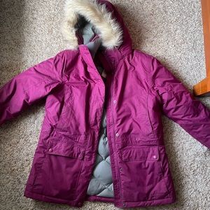 Fuchsia L.L. Bean Women’s down jacket